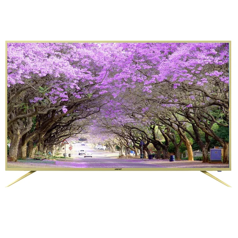 Smart tivi Asanzo 55 inch thiết kế viền mỏng chắc chắn