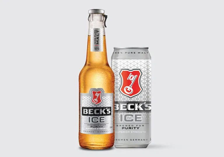 Bia Beck và Beck’s Ice bày bán phổ biến