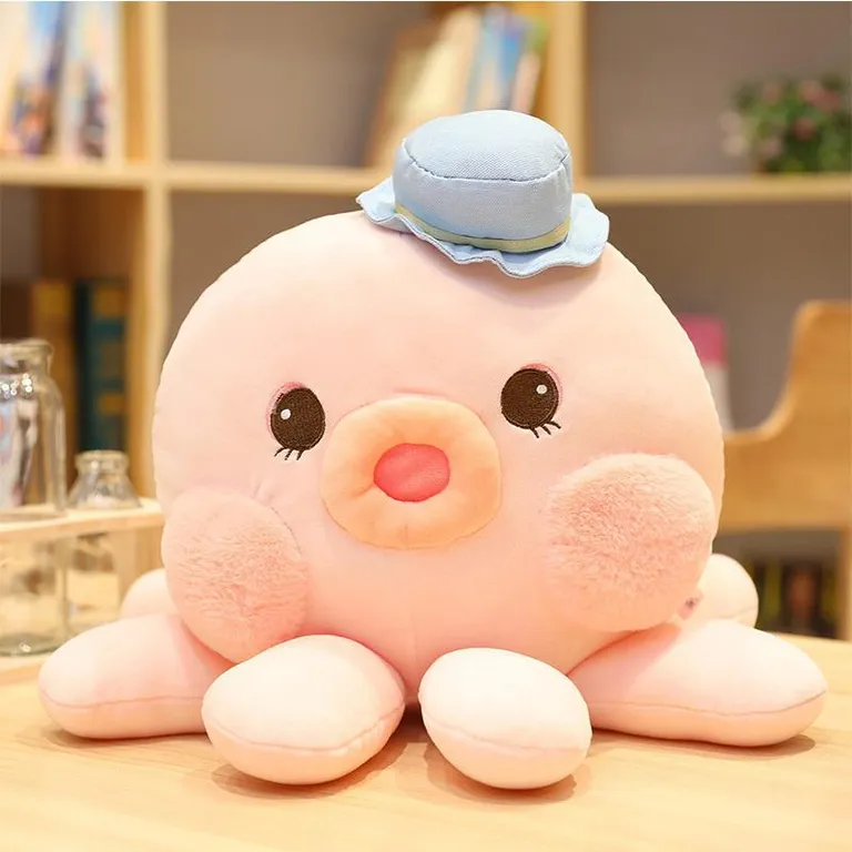 Bạch tuộc nhồi bông đáng yêu