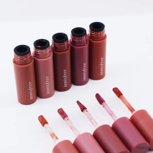 Bảng màu son Innisfree Vivid Cotton Ink đầy đủ sắc độ