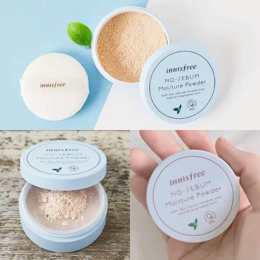 Review phấn phủ kiềm dầu innisfree gây sốt thị trường hiện nay