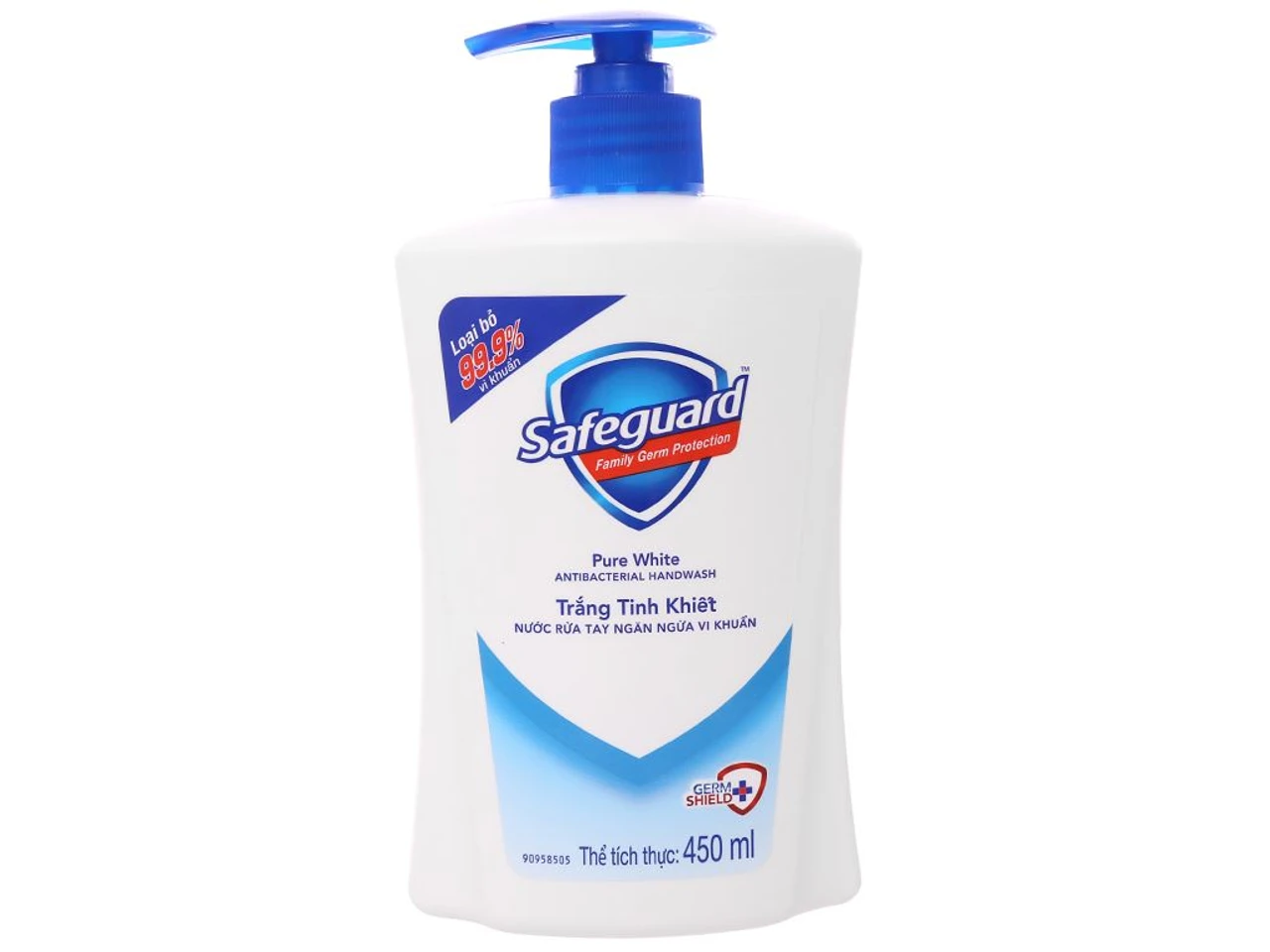 Nước rửa tay Safeguard hương tự nhiên chai 450ml
