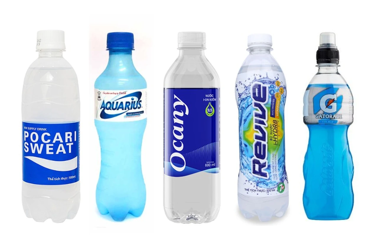 Các loại nước bù khoáng điện giải phổ biến