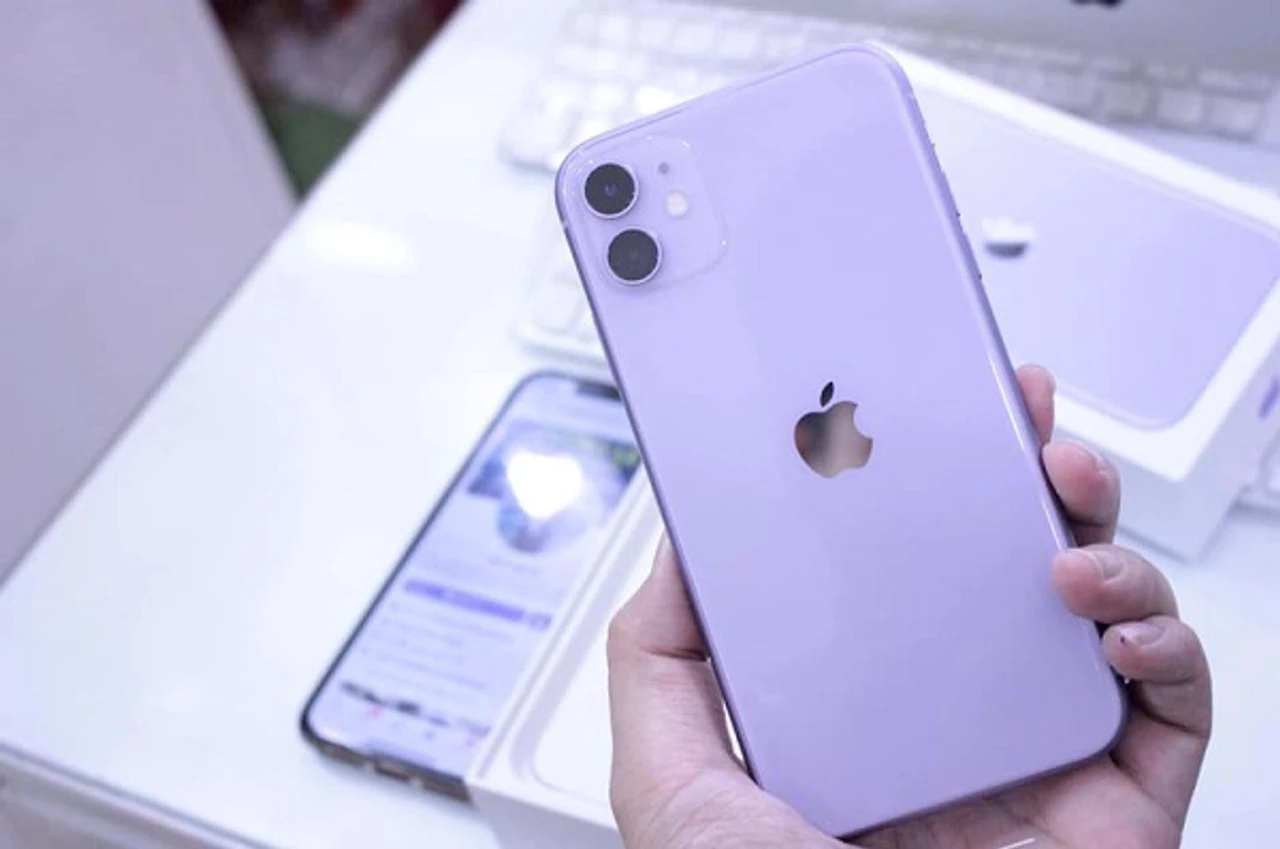 iPhone 11 màu tím pastel
