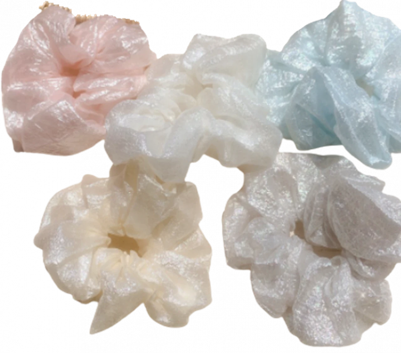 Scrunchies kim tuyến lấp lánh