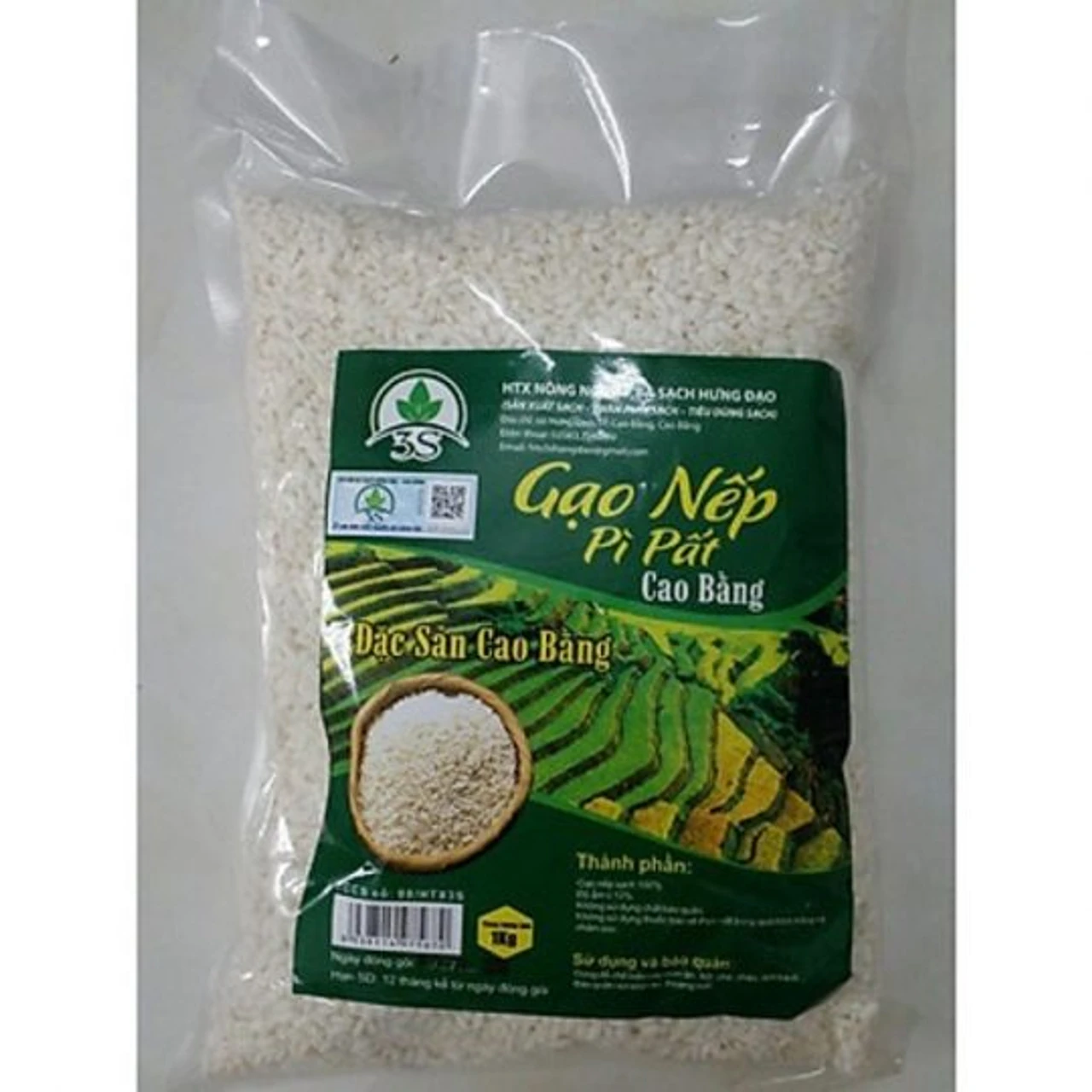 Gạo nếp Pì Pất 1kg