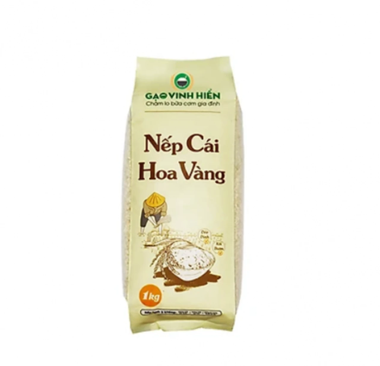 Gạo nếp cái hoa vàng Vinh Hiển 1kg