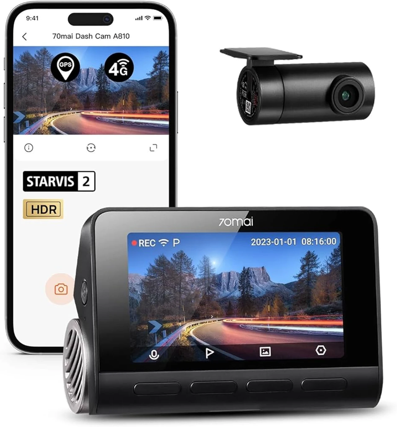 Camera hành trình 70mai A810 4K