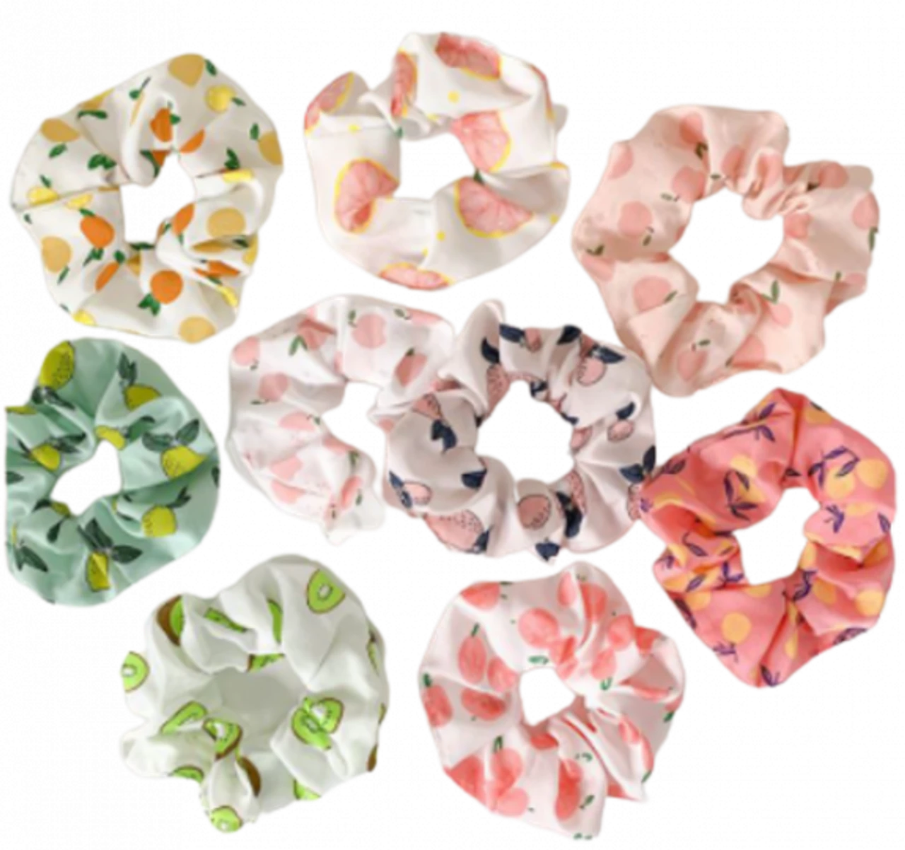 Scrunchies họa tiết trái cây