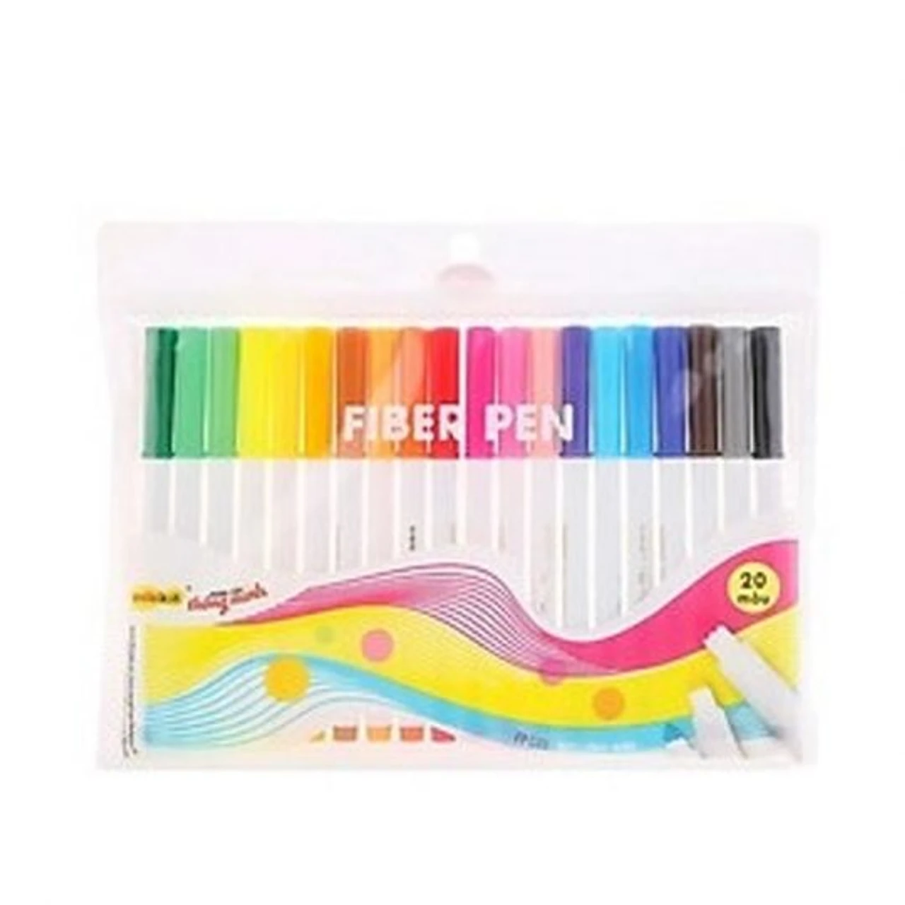 Bút lông màu Thiên Long Fiber Pen