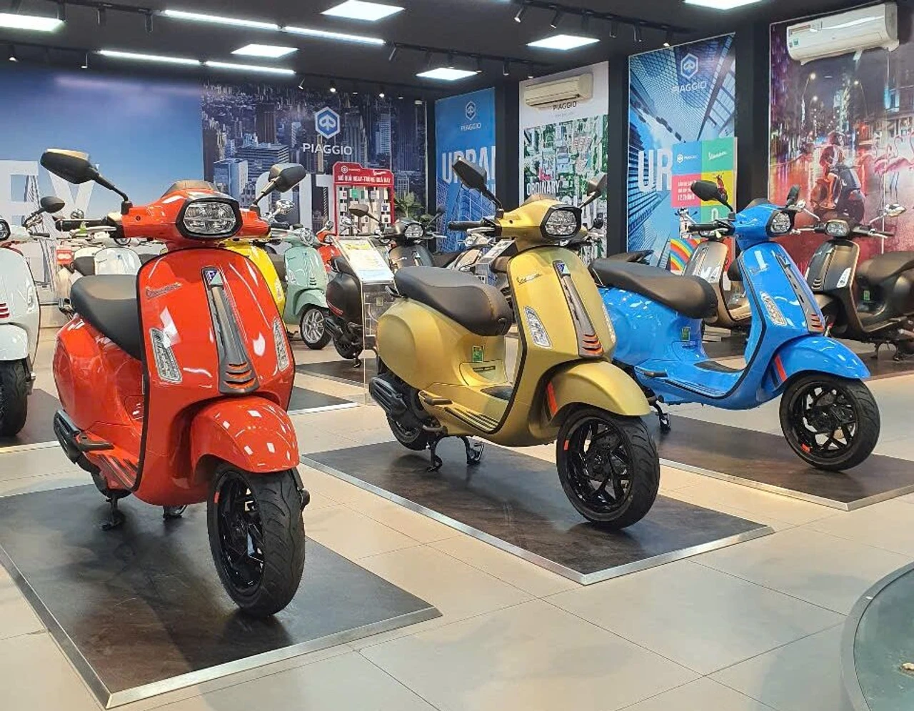 Các dòng xe Vespa thời trang