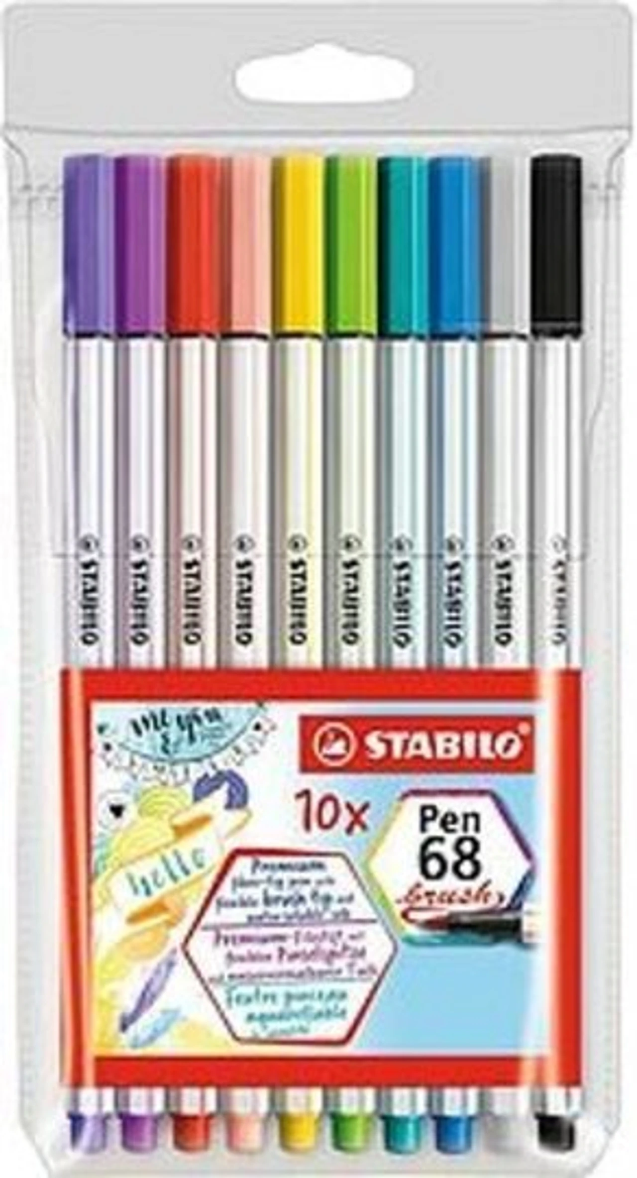 Bút lông màu Stabilo Pen 68 Brush