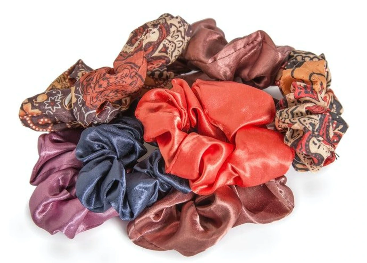 Chọn scrunchies theo chất liệu và hoàn cảnh