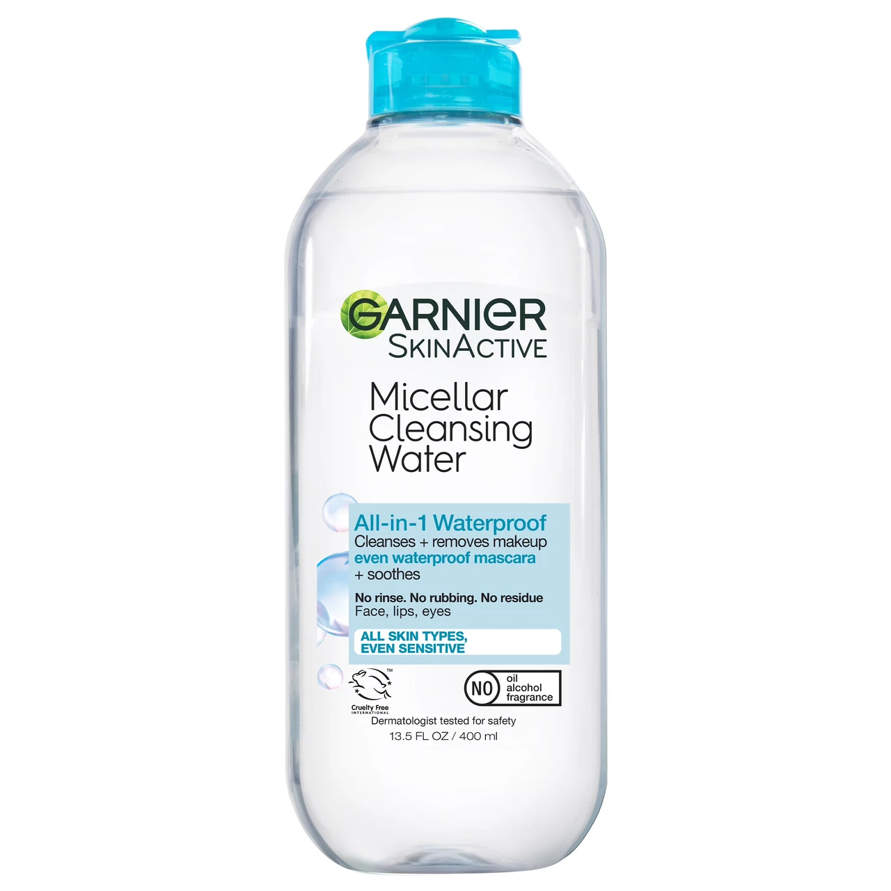 Nước tẩy trang Garnier nắp xanh cho da dầu