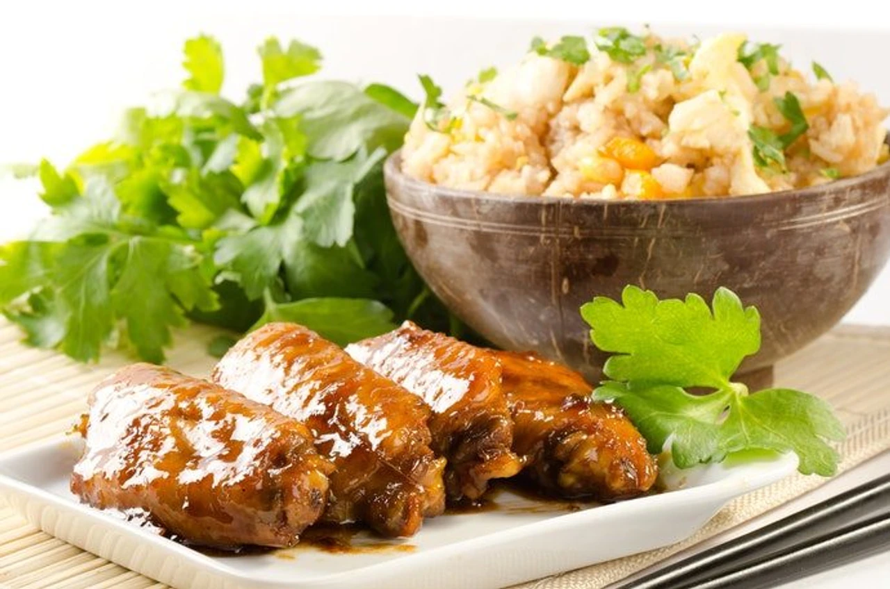 Món nướng với dầu hào