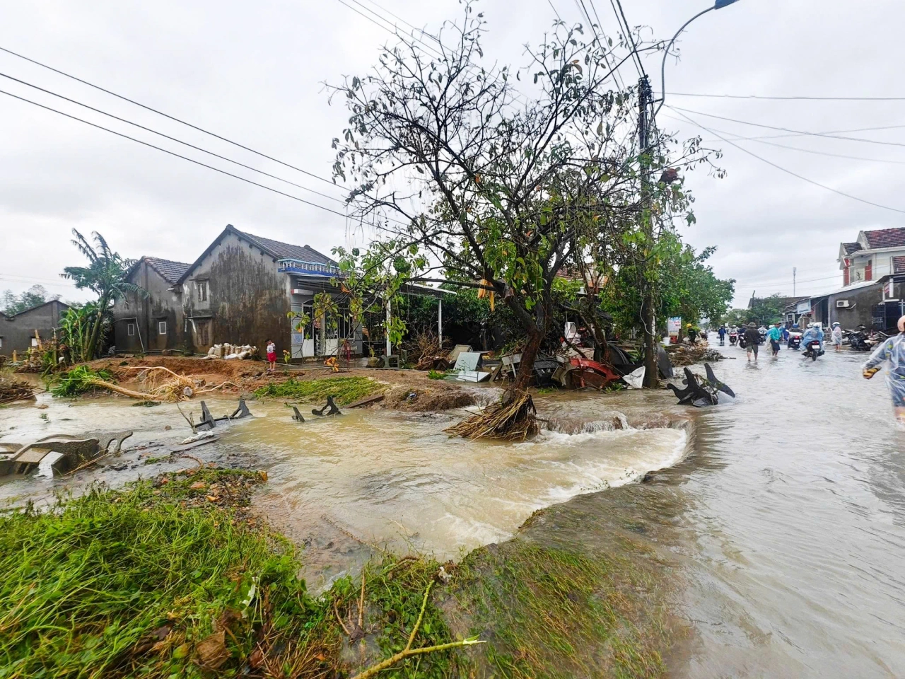 Hạn chế di chuyển ở vùng nước chảy mạnh