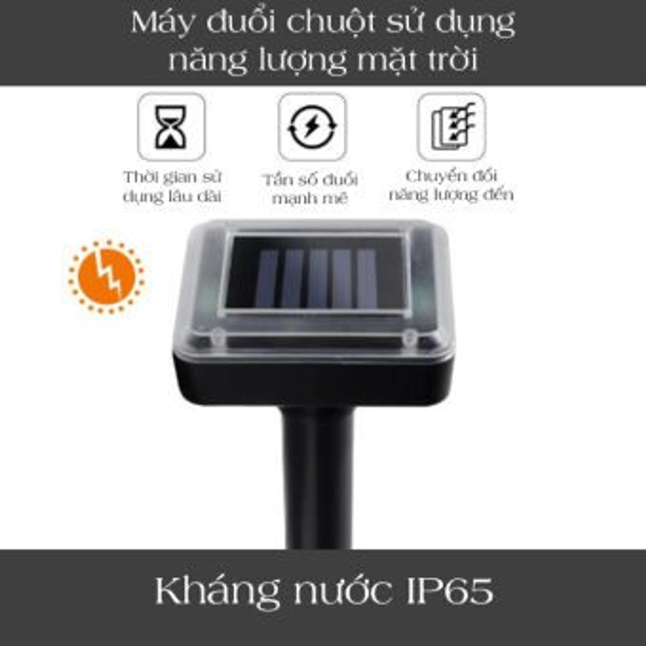 Máy đuổi chuột năng lượng mặt trời