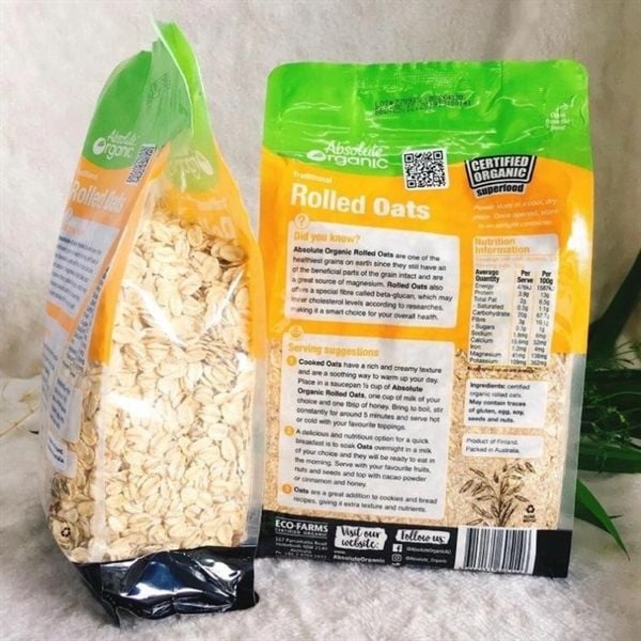 Yến mạch Absolute Organic