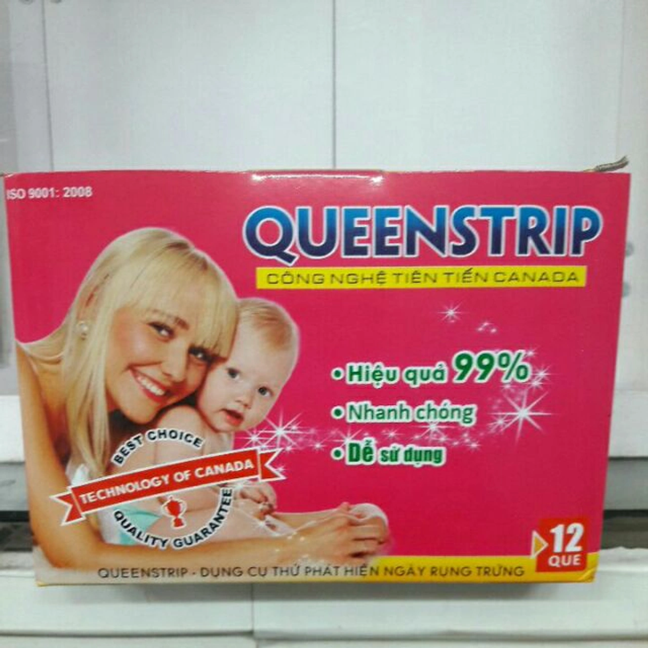 Que thử rụng trứng Queenstrip