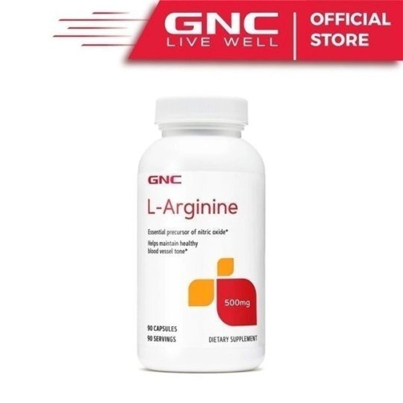 GNC L-Arginine 500mg liều thấp an toàn