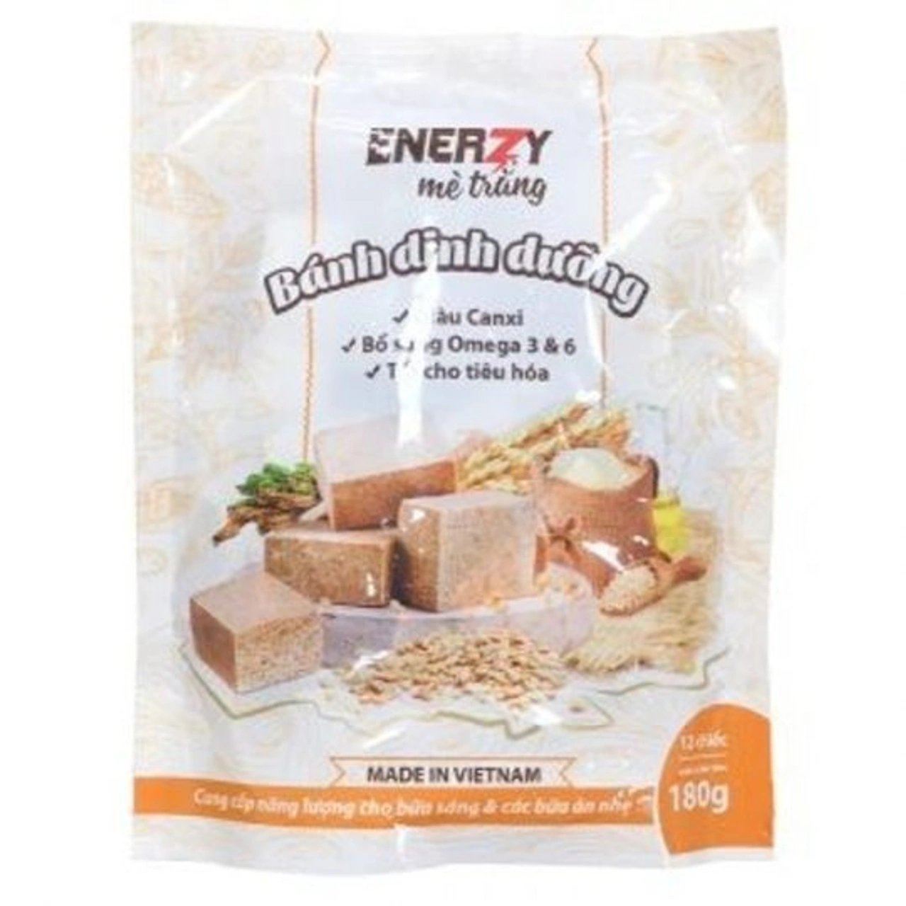 Lương khô Enerzy mè trắng