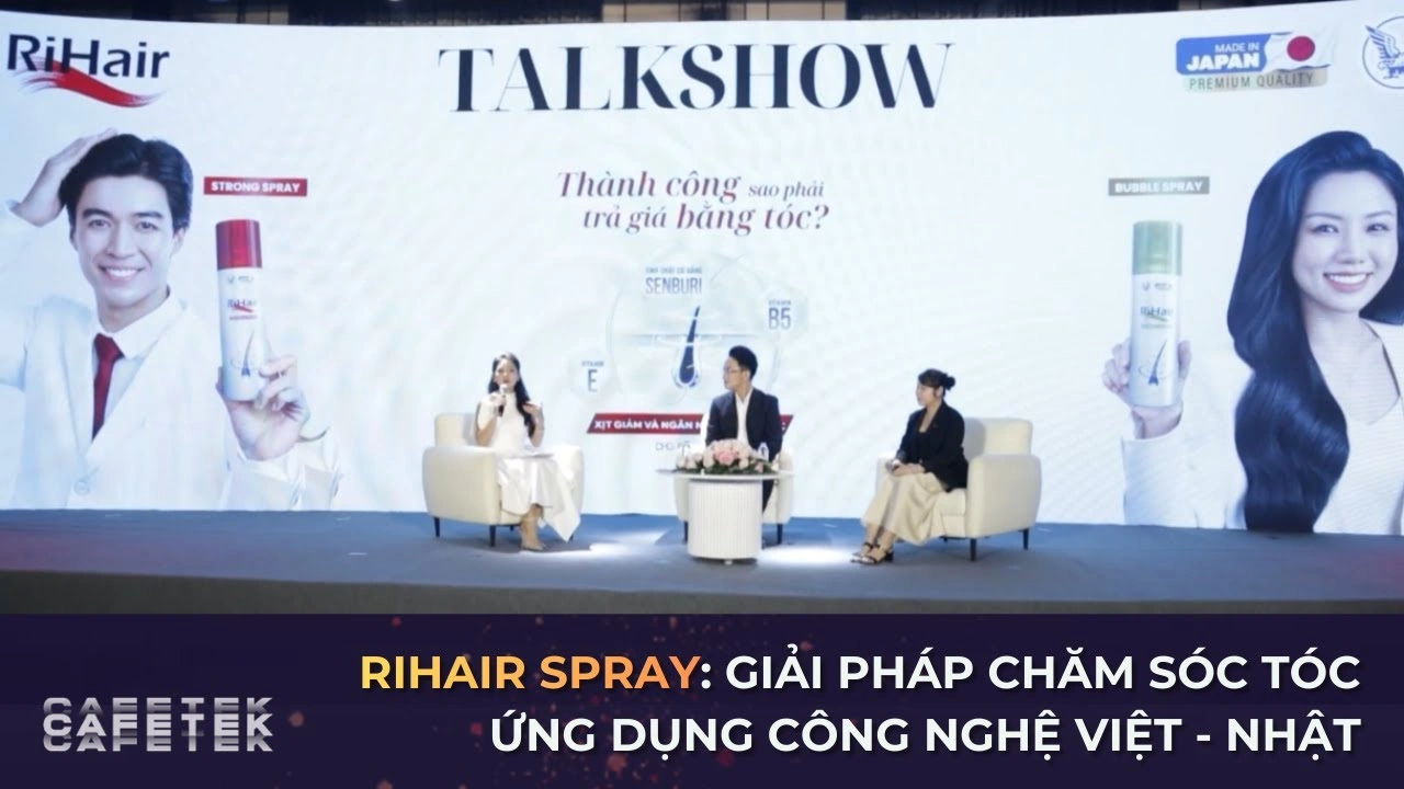 RiHair Spray - Giải pháp chăm sóc tóc và da đầu