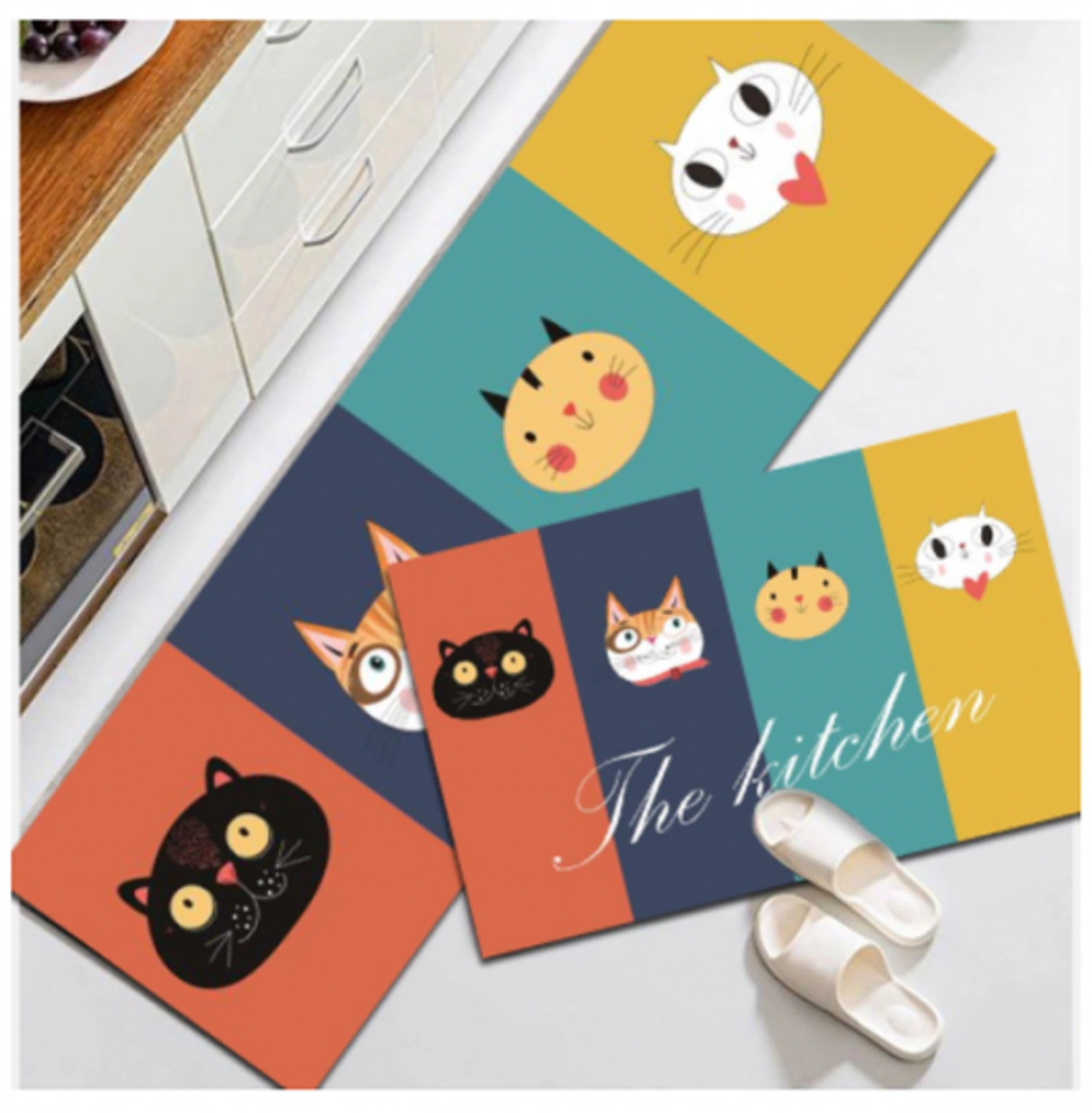 Bộ thảm bếp SHouse họa tiết dễ thương