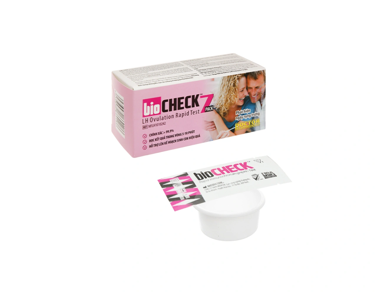 Que thử rụng trứng phát hiện nồng độ LH