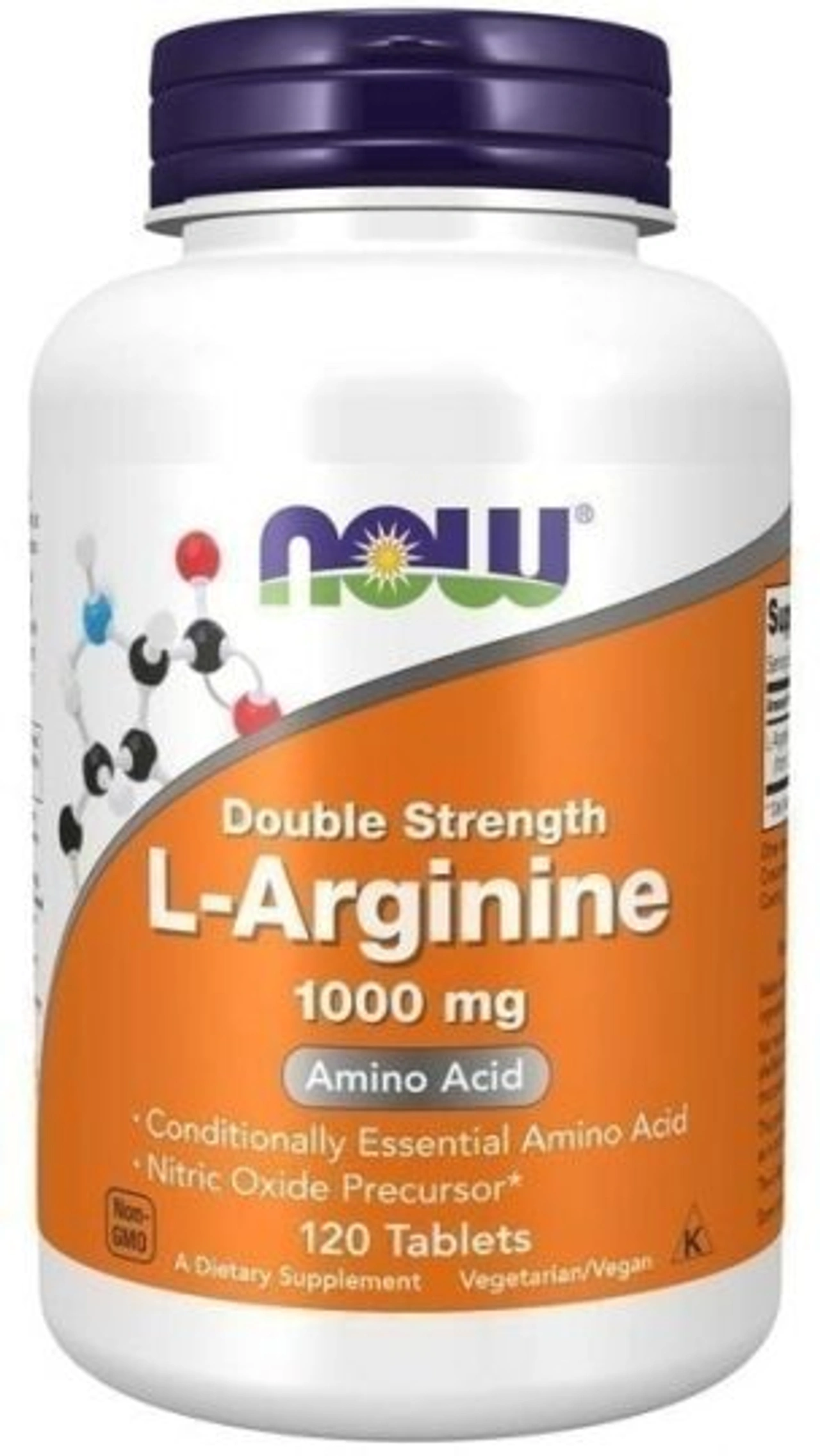NOW Foods L-Arginine 1000mg Double Strength
