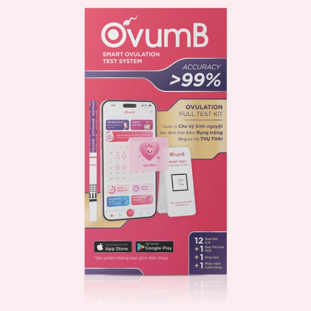 Que thử rụng trứng OvumB