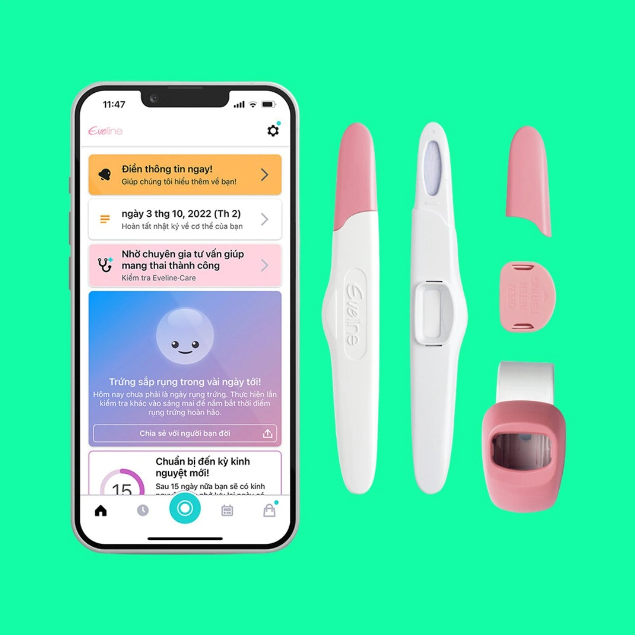 So sánh 9 que thử rụng trứng tốt nhất 2025: OvuTANA vs LH-TANA, Eveline Care hay Clearblue?