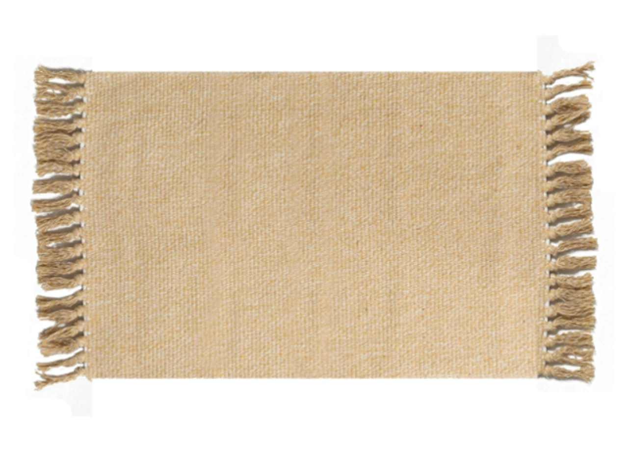 Thảm bếp Rustic BLANC cotton linen