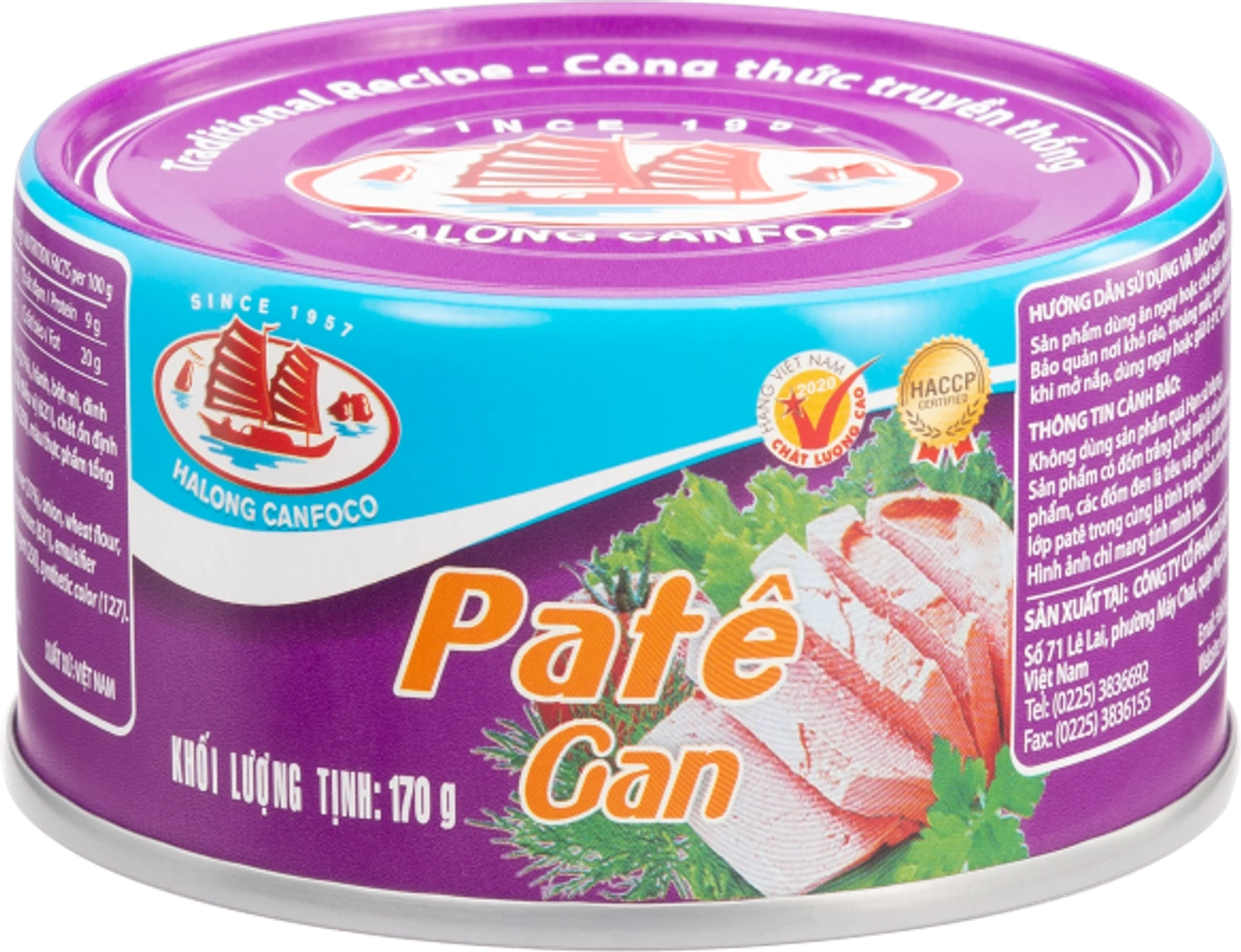 Pate gan heo Hạ Long