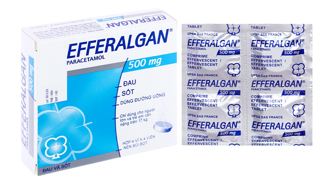 Efferalgan 500mg viên sủi