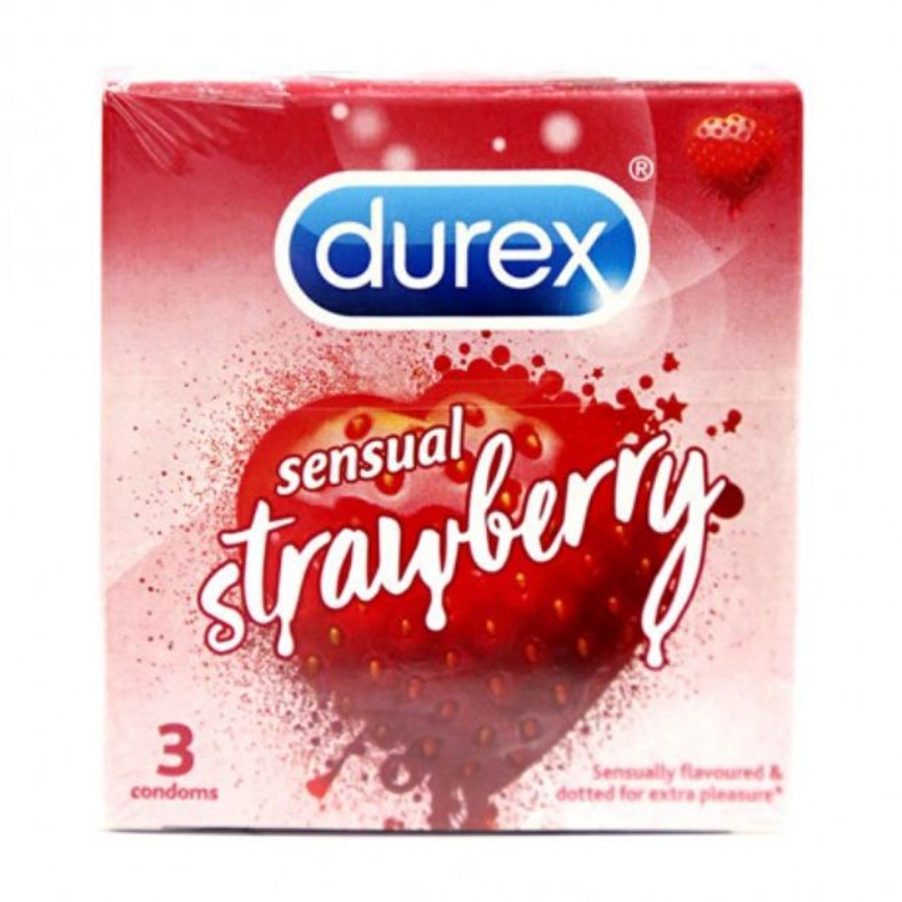 Bao cao su Durex hương dâu có hạt nổi