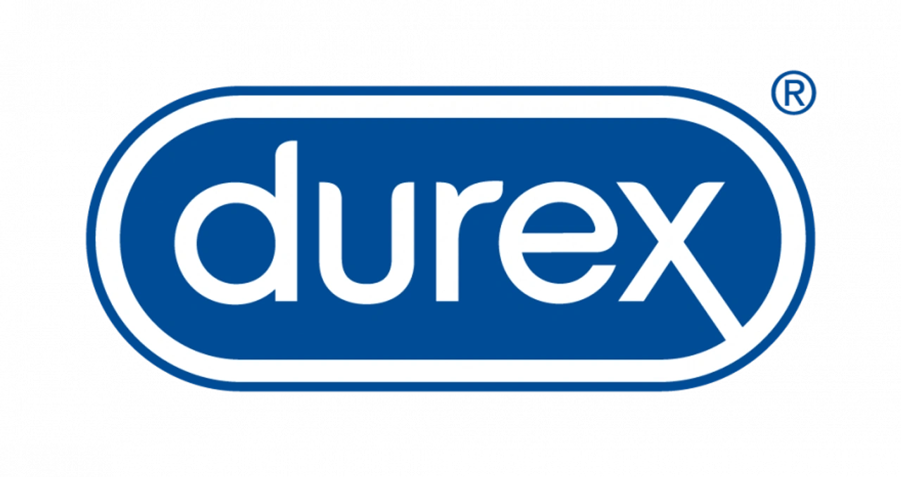Logo và sản phẩm bao cao su Durex