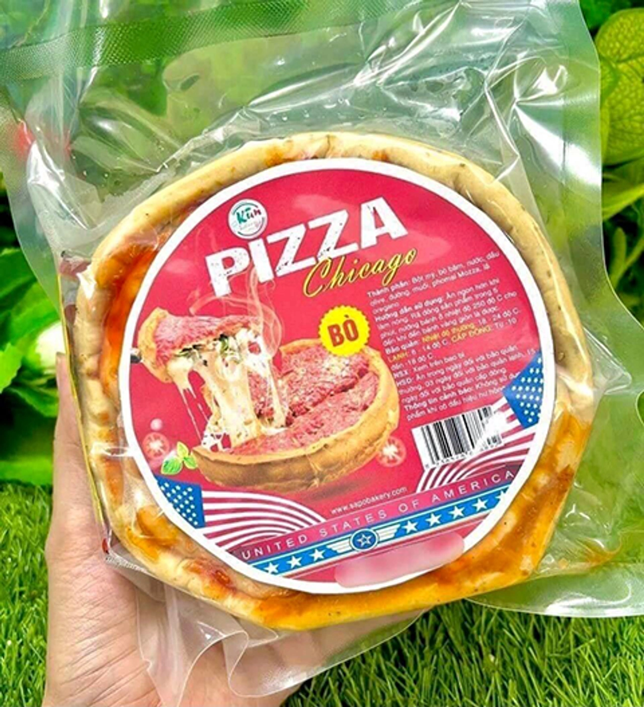 Pizza nhân nhồi Chicago