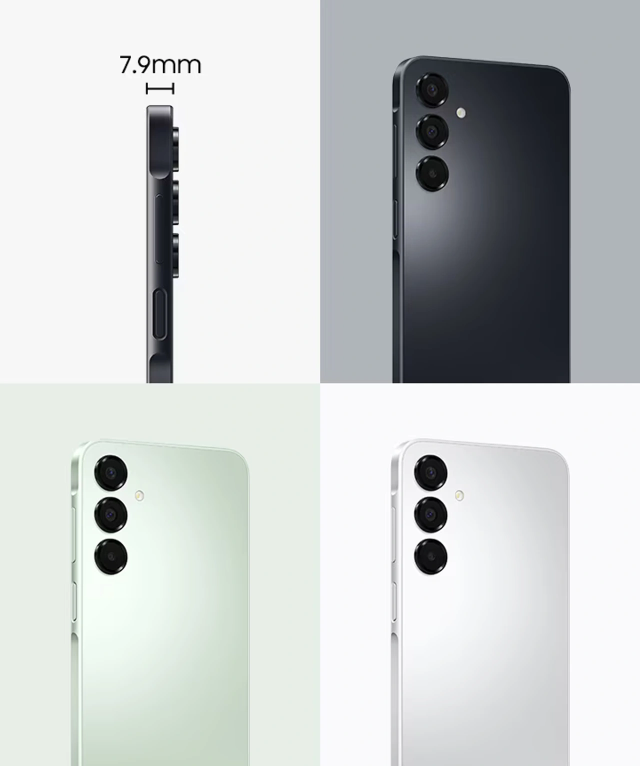 Samsung Galaxy A16 4G thiết kế trẻ trung nhiều màu sắc