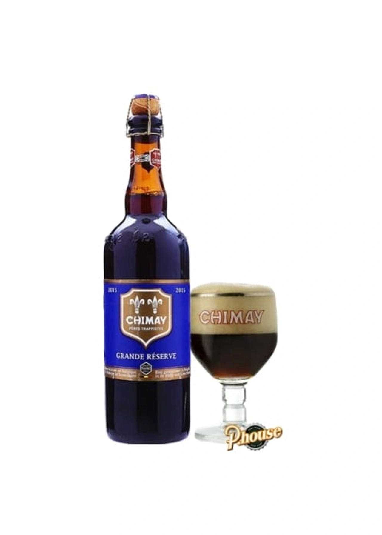 Bia Bỉ Chimay xanh với hương vị phong phú