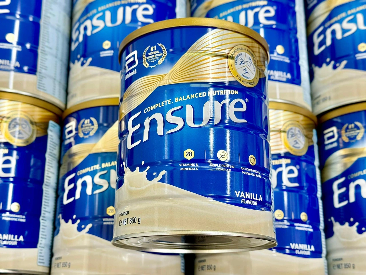 Sữa Ensure Úc Abbott cung cấp dinh dưỡng đầy đủ cho người lớn