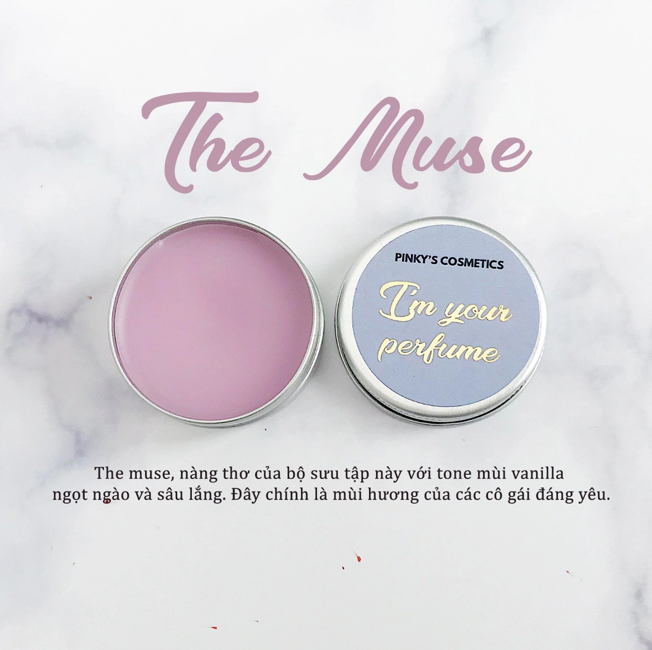 Nước hoa khô Pinky's The Muse thương hiệu Việt Nam