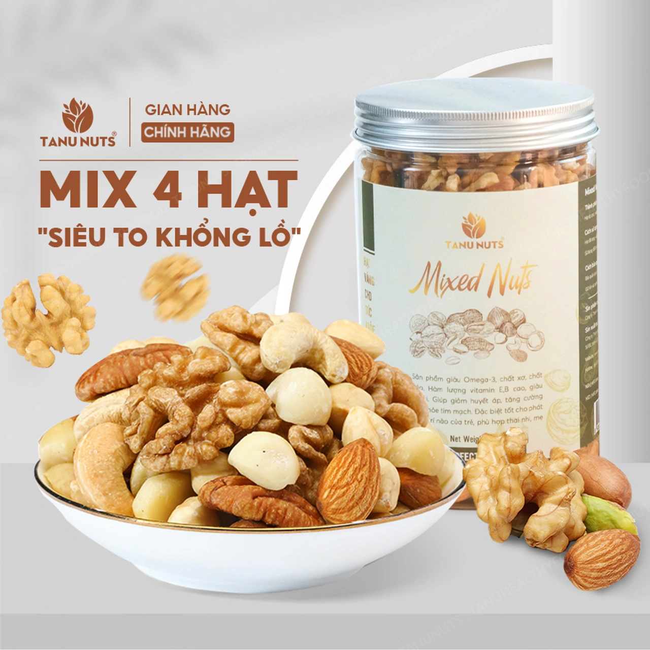 Hạt mix TANU NUTS