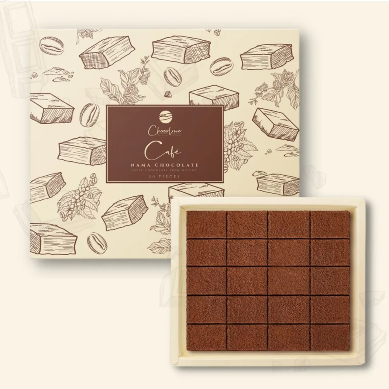 CHOCOLINE Nama Coffee Chocolate vị cà phê Tây Nguyên