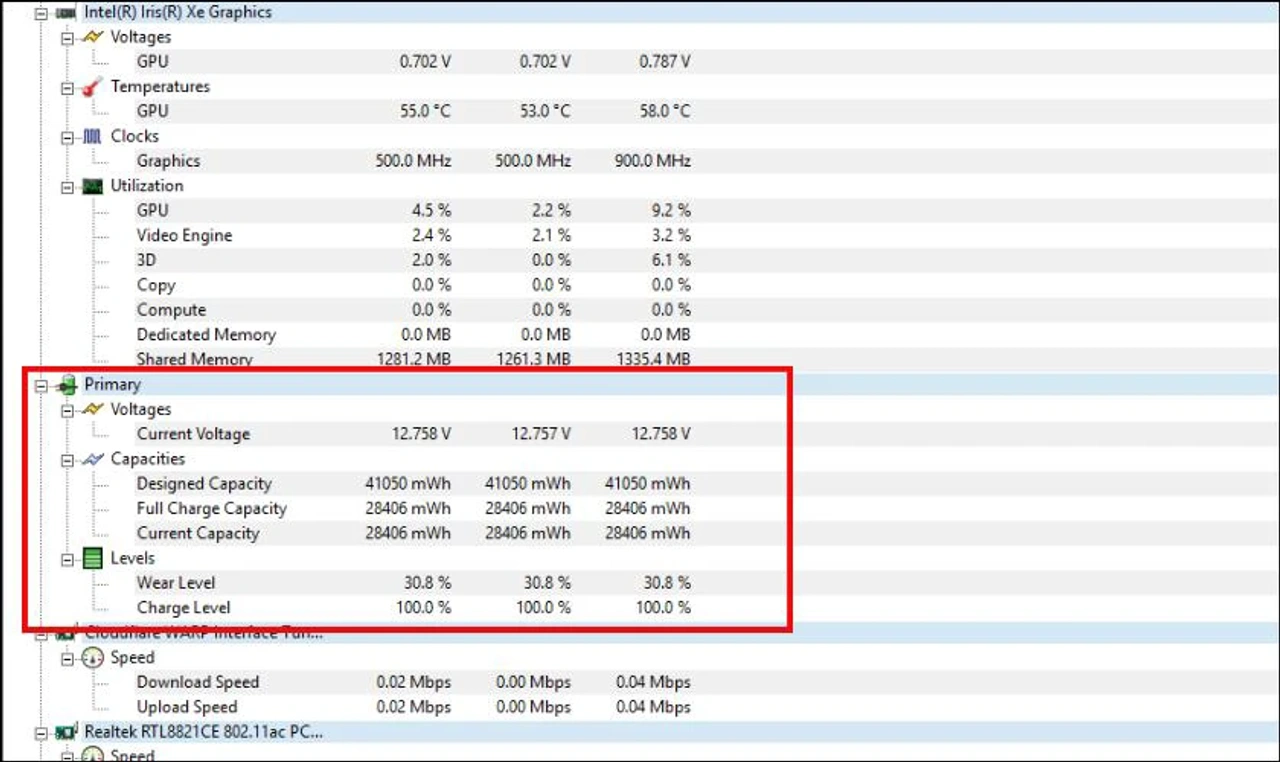 Đọc kết quả battery report Windows để đánh giá độ chai pin laptop