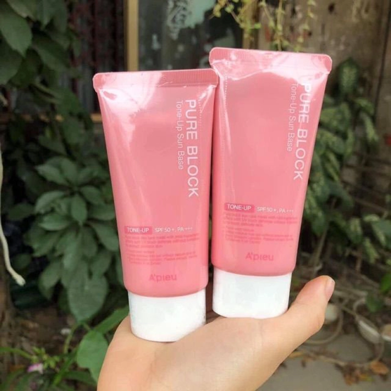 A'pieu Tone-Up (màu hồng) - SPF50+ PA+++