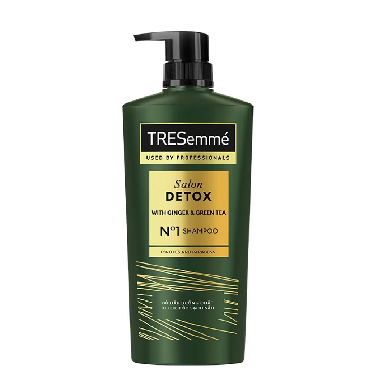 Review TRESemmé Salon Detox: Dầu gội gừng và trà xanh detox tóc có tốt không?