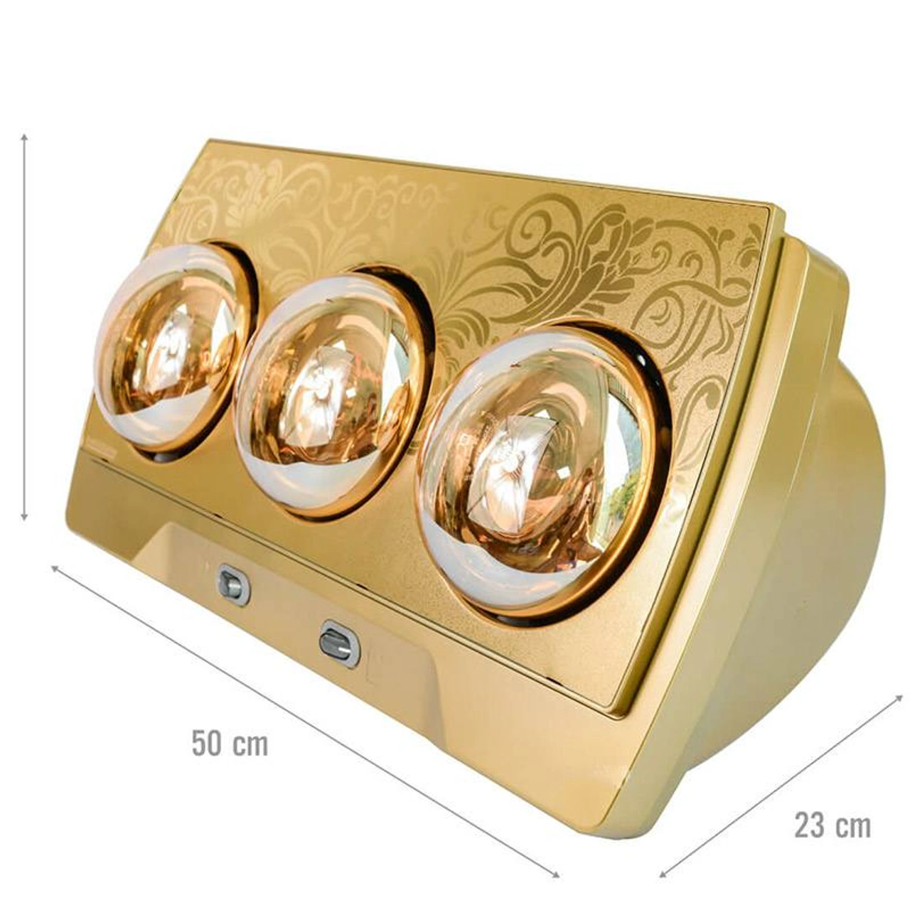 Đèn sưởi Heizen HE3B phù hợp phòng rộng