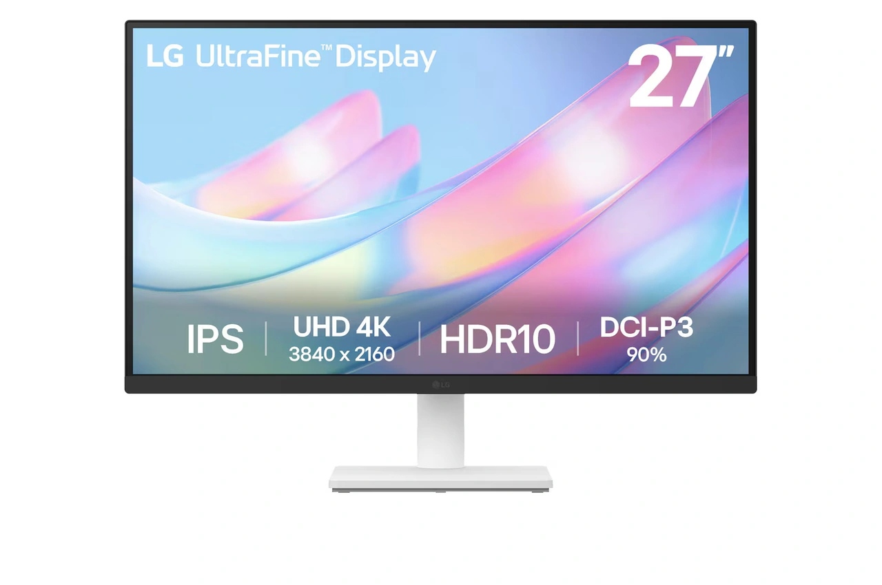 LG 27US500-W 27 inch IPS 4K 60Hz DCI-P3 90% HDR10 USB-C 60W đồ họa văn phòng