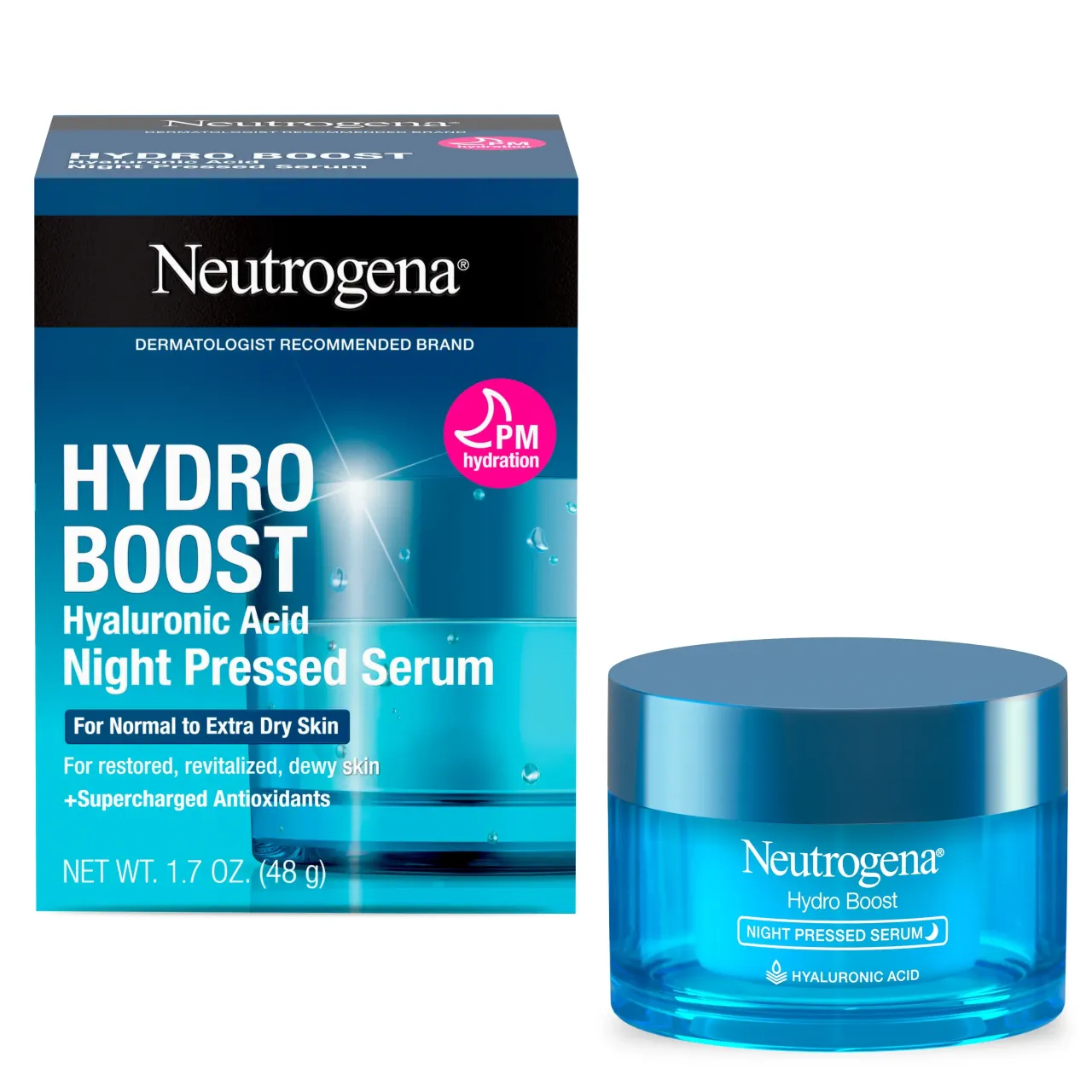 Neutrogena Hydro Boost Night Cream kem dưỡng ẩm ban đêm cho da dầu hỗn hợp