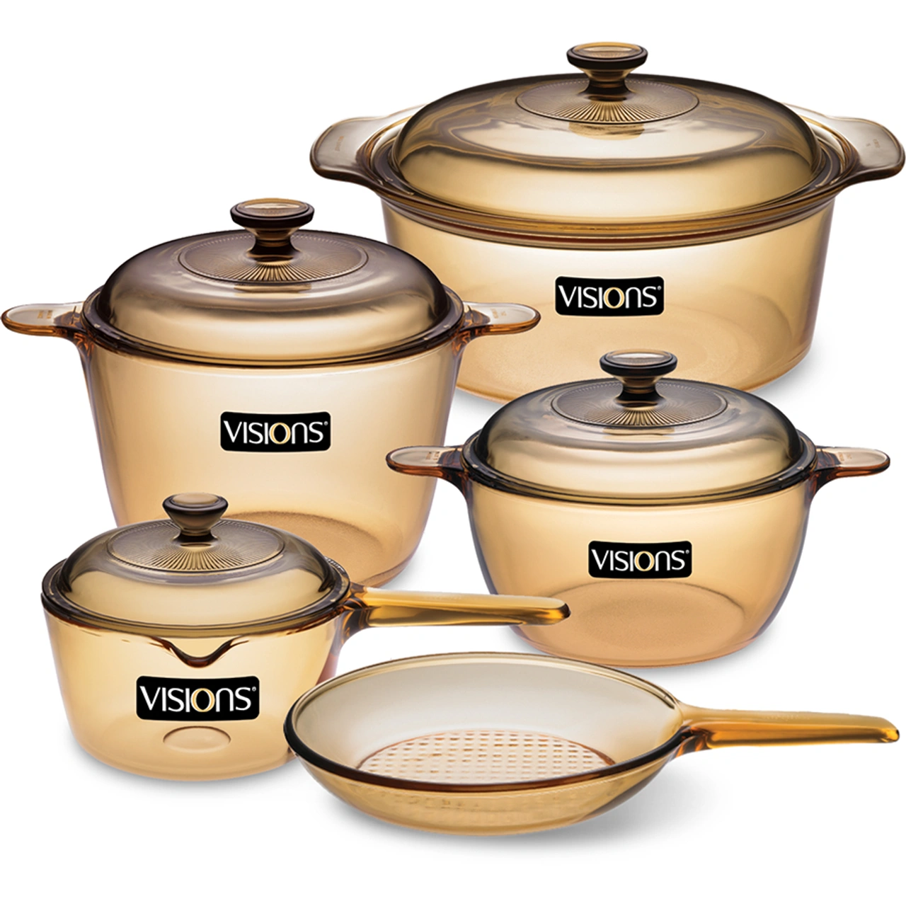 Bộ nồi thủy tinh Visions Pháp chịu nhiệt đang rất được ưa chuộng tại Việt Nam